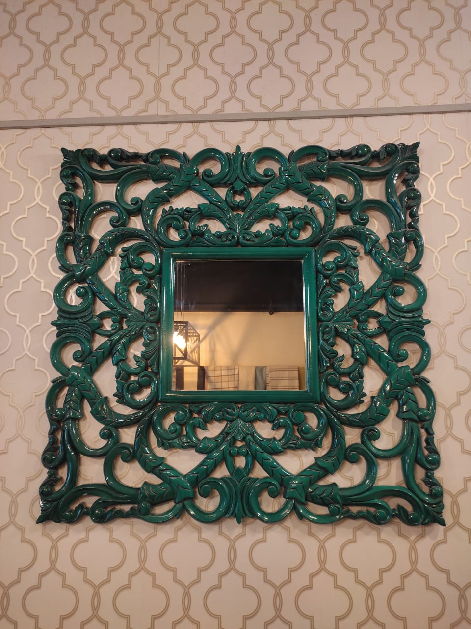 Designer Carved Mirror-SoUnique.PK